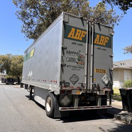 This is the truck that got dropped off that we loaded up!