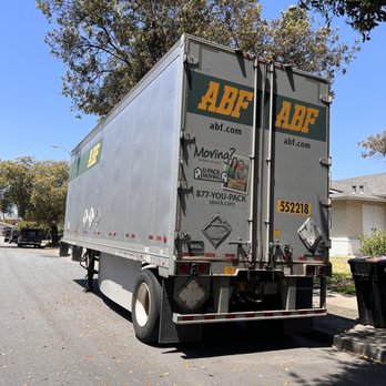 U-Pack Moving - This is the truck that got dropped off that we loaded up! - Movers Near Me - San Jose, California