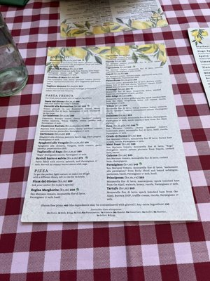 Menu photo 6 Mamma Pizza Osteria Oslo, 03 Menu photo 6 Mamma Pizza Osteria Oslo, 03