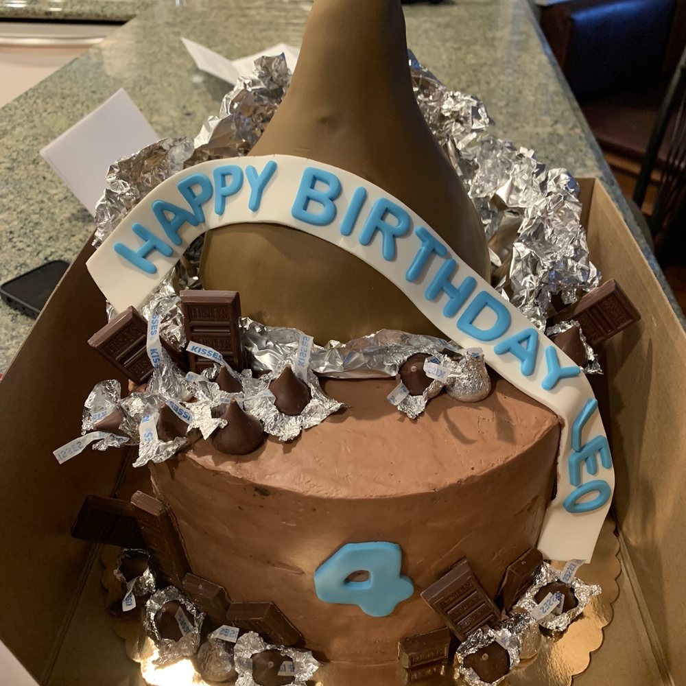 Hershey kiss themed cake Hershey kiss themed cake