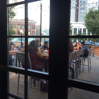 The Eagle Mass Ave - View of the patio from the patio bar. - American Near Me - Indianapolis, Indiana The Eagle Mass Ave - View of the patio from the patio bar. - American Near Me - Indianapolis, Indiana