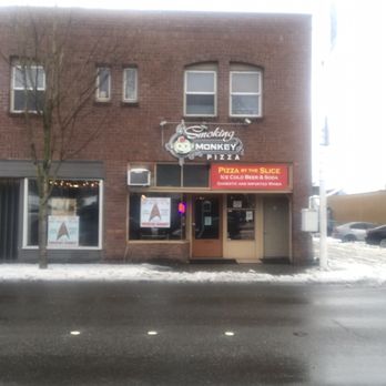 Smoking Monkey Pizza - Outside view - Pizza Near Me - Renton, Washington Smoking Monkey Pizza - Outside view - Pizza Near Me - Renton, Washington
