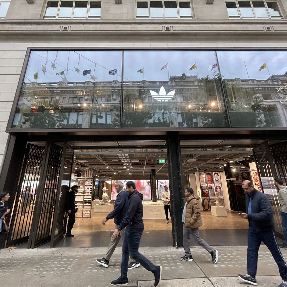 adidas store in oxford street