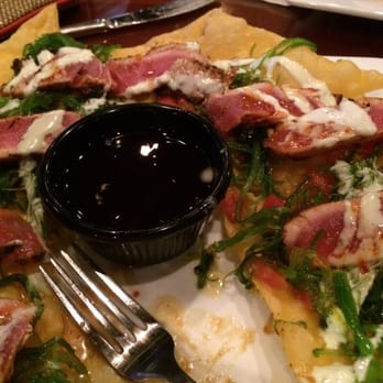 Hobo's Cafe - Amazing tuna nachos!! - New American Near Me - Key Largo, Florida
