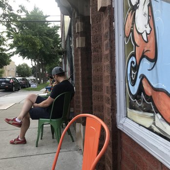 Jackalope Coffee & Tea House - Outdoor seating. - Coffee & Tea Near Me - Chicago, Illinois