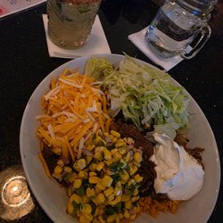 Caritas bowl and jalapeño margarita