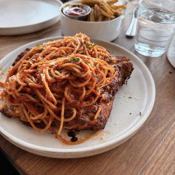 The Belmont - Chicken parm (1lb of chicken!) - Bars Near Me - Wichita, Kansas