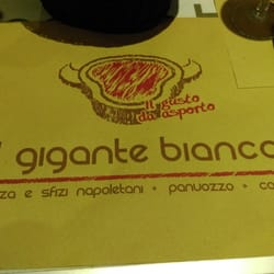 Il Gigante Bianco - The place mat.