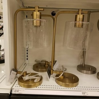 Target - $50 brass and glass table lamp - Department Stores Near Me - Miami, Florida
