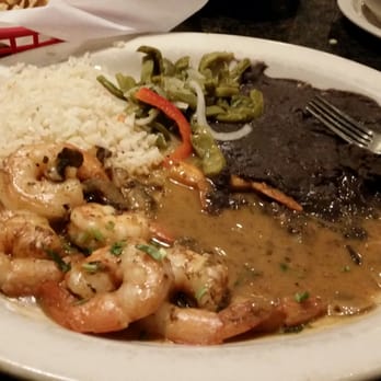 Casa Garcia's - Kyle - Pan seared shrimp- there's some missing. I ate a lot before I took the pic. REALLY good! - Mexican Near Me - Kyle, Texas