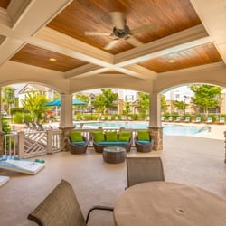 Hawthorne at the Meadows - Relax in our poolside cabana area
