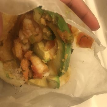 Arepas Pues - Shrimp arepa! So good! - Venezuelan Near Me - Silver Spring, Maryland
