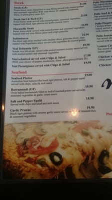Menu photo 5 Maranello Cafe Ristorante Salisbury, SA Menu photo 5 Maranello Cafe Ristorante Salisbury, SA