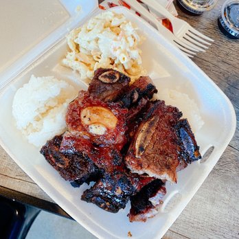 Matiki Island Barbecue - #2 Kalbi Plate - Hawaiian Near Me - Fullerton, California Matiki Island Barbecue - #2 Kalbi Plate - Hawaiian Near Me - Fullerton, California