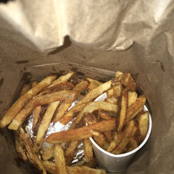 Five Guys - Fries are pricey, but well worth it & they always give you a lot. - Burgers Near Me - Winston Salem, North Carolina
