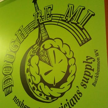 Dough Re Mi - a green wall with a guitar on it - Bakeries Near Me - Buckhannon, West Virginia Dough Re Mi - a green wall with a guitar on it - Bakeries Near Me - Buckhannon, West Virginia