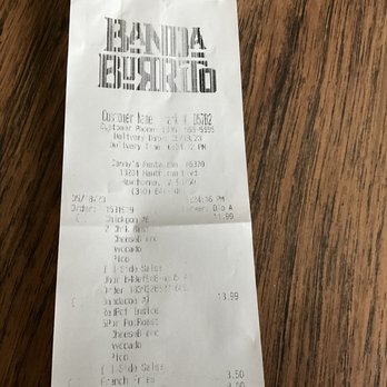 Denny's - The receipt confirms that bundle burrito is Denny's dumping pot, roast into a tortilla and calling it a burrito - Breakfast & Brunch Near Me - Hawthorne, California Denny's - The receipt confirms that bundle burrito is Denny's dumping pot, roast into a tortilla and calling it a burrito - Breakfast & Brunch Near Me - Hawthorne, California
