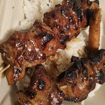 Bernadette's Fast Food - Chicken and pork with lumpia and rice - Fast Food Near Me - Juneau, Alaska