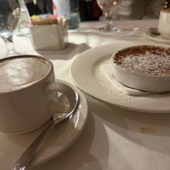 Toscana 49 - Crème brûlée and cappuccino - Italian Near Me - New York, New York Toscana 49 - Crème brûlée and cappuccino - Italian Near Me - New York, New York