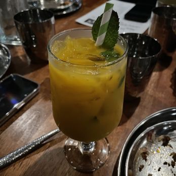 Khan Saab Desi Craft Kitchen - Mango Mojito (TikTok: @justandyvu) - Pakistani Near Me - Fullerton, California