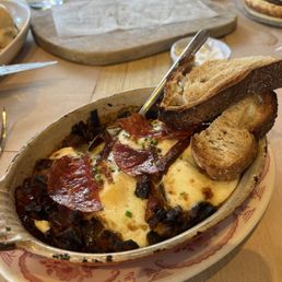 Wood Oven Baked Eggs