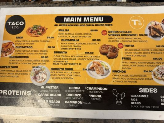 Menu photo 2 Taco & Co. Pittsburg, CA