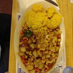 Peking City - Cashew Chicken  Dinner.