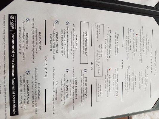 Menu photo 2 Fairways Grill & Patio Coquitlam, BC Menu photo 2 Fairways Grill & Patio Coquitlam, BC
