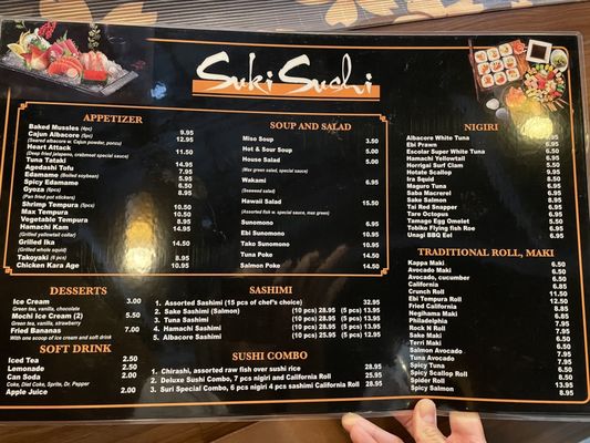 Menu photo 5 Suki Sushi Sugar Land, TX Menu photo 5 Suki Sushi Sugar Land, TX