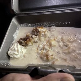 The bread pudding The bread pudding
