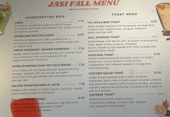 Menu photo 5 Jasmine Jo Tempe, AZ