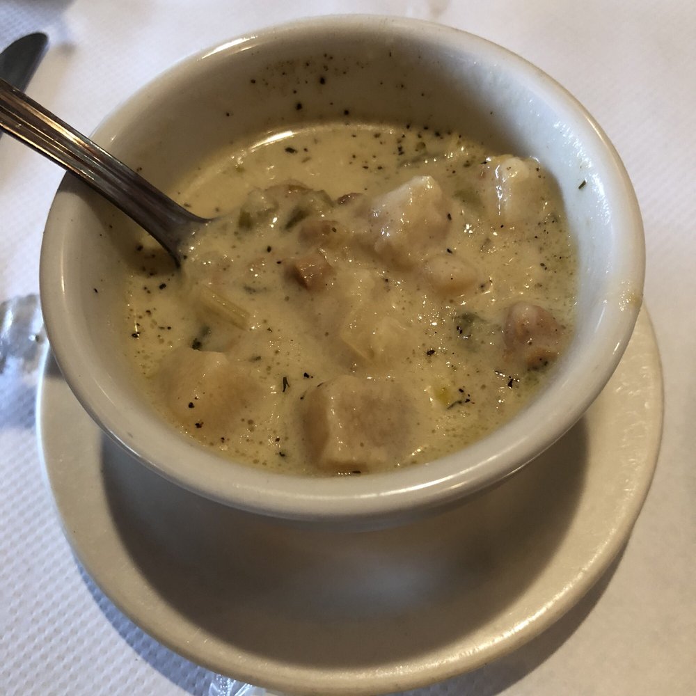 Vallemar Station - cup of clam chowder, $3 add with a dinner - Steakhouses Near Me - Pacifica, California Vallemar Station - cup of clam chowder, $3 add with a dinner - Steakhouses Near Me - Pacifica, California