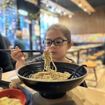 Maki Ramen - Plain tonkatsu broth and just noodles  approved. So good - Ramen Near Me - Edinburgh, EDH