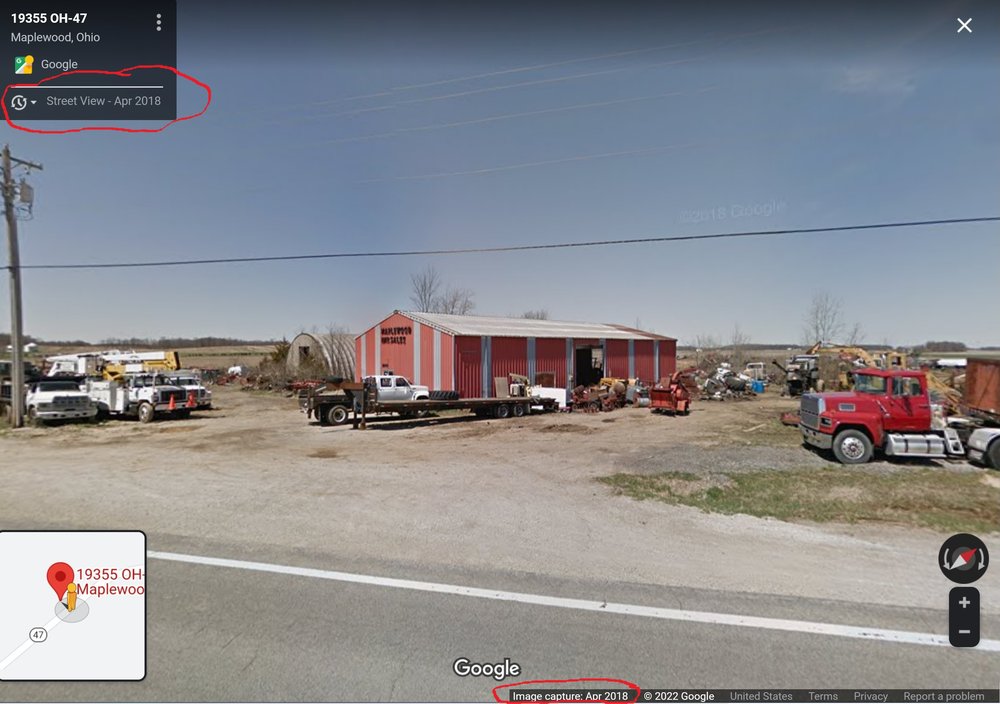 MAPLEWOOD IMPLEMENT SALES Updated August 2024 19355 State Route 47, Maplewood, Ohio