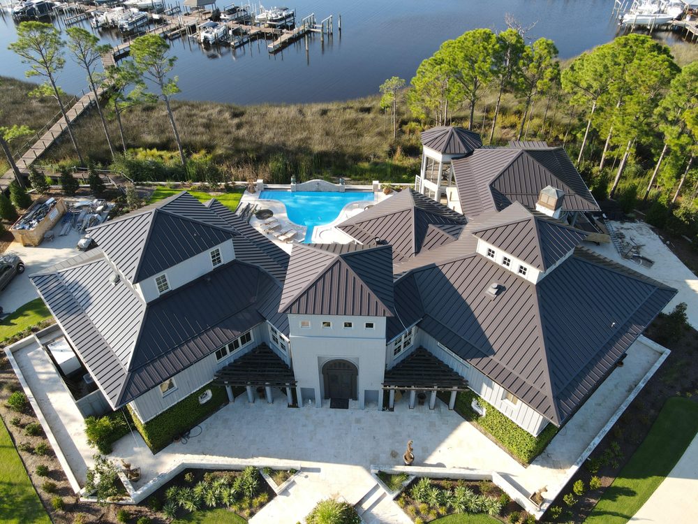 Slide of RPM Sheet Metal Roofing