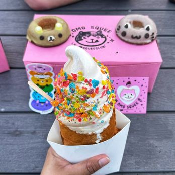 Omg Squee - White rabbit and viet coffee ice taiyaki - Desserts Near Me - Austin, Texas