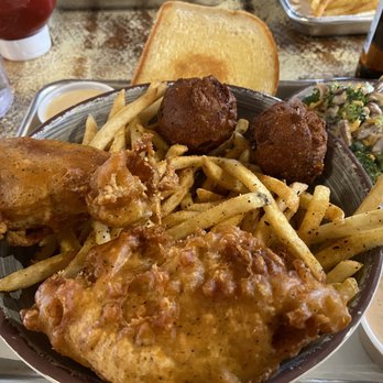 The B.A. Colonial - Fish & fries. Side of broccoli salad. Delicious! - New American Near Me - Louisville, Kentucky The B.A. Colonial - Fish & fries. Side of broccoli salad. Delicious! - New American Near Me - Louisville, Kentucky
