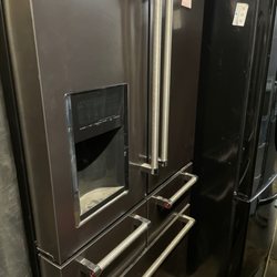 My new fridge in the warehouse