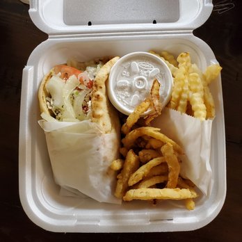 Teds Coney Island West - a sandwich and fries in a styrofoam container - Greek Near Me - Urbandale, Iowa Teds Coney Island West - a sandwich and fries in a styrofoam container - Greek Near Me - Urbandale, Iowa