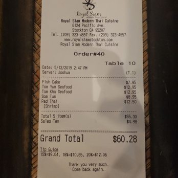 Royal Siam - Thai Near Me - Stockton, California