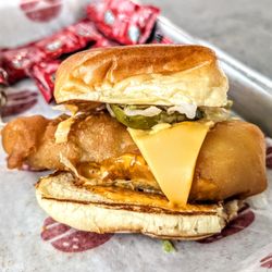 Savvy Sliders - English Cod slider.