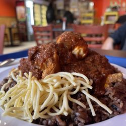 Rahama African Restaurant - Waakye and Tilapia