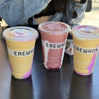 Erewhon - The tyla smoothie and the haley Bieber smoothie - Juice Bars & Smoothies Near Me - Los Angeles, California