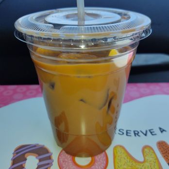 Ruby Donut - Thai iced tea - Donuts Near Me - Ayer, Massachusetts