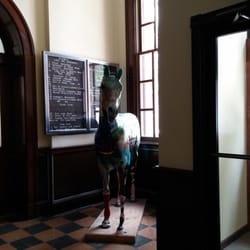 Saratoga Springs City Hall - Horse of course