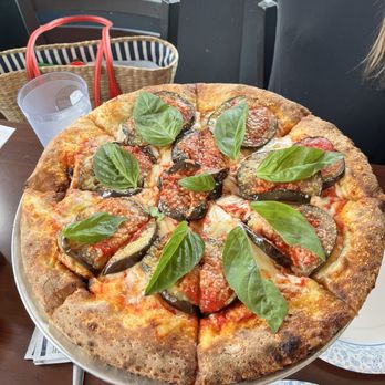 Slice of Venice Pizzeria - Parmigiana eggplant pizza - Italian Near Me - Spring, Texas Slice of Venice Pizzeria - Parmigiana eggplant pizza - Italian Near Me - Spring, Texas