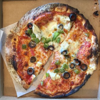 MOD Pizza - This is the second pizza we got after they burnt the first one. The second was burnt too. We preordered for lunch and the order was too late - Fast Food Near Me - York, Pennsylvania MOD Pizza - This is the second pizza we got after they burnt the first one. The second was burnt too. We preordered for lunch and the order was too late - Fast Food Near Me - York, Pennsylvania