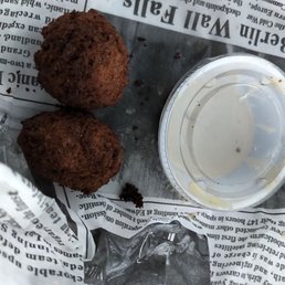 You could taste the bitterness from the burnt coating.