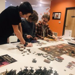 Playing Mansions of Madness.