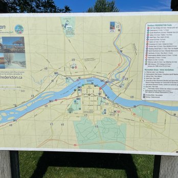 Delta Hotels Fredericton - Map outside. - Hotels Near Me - Fredericton, New Brunswick